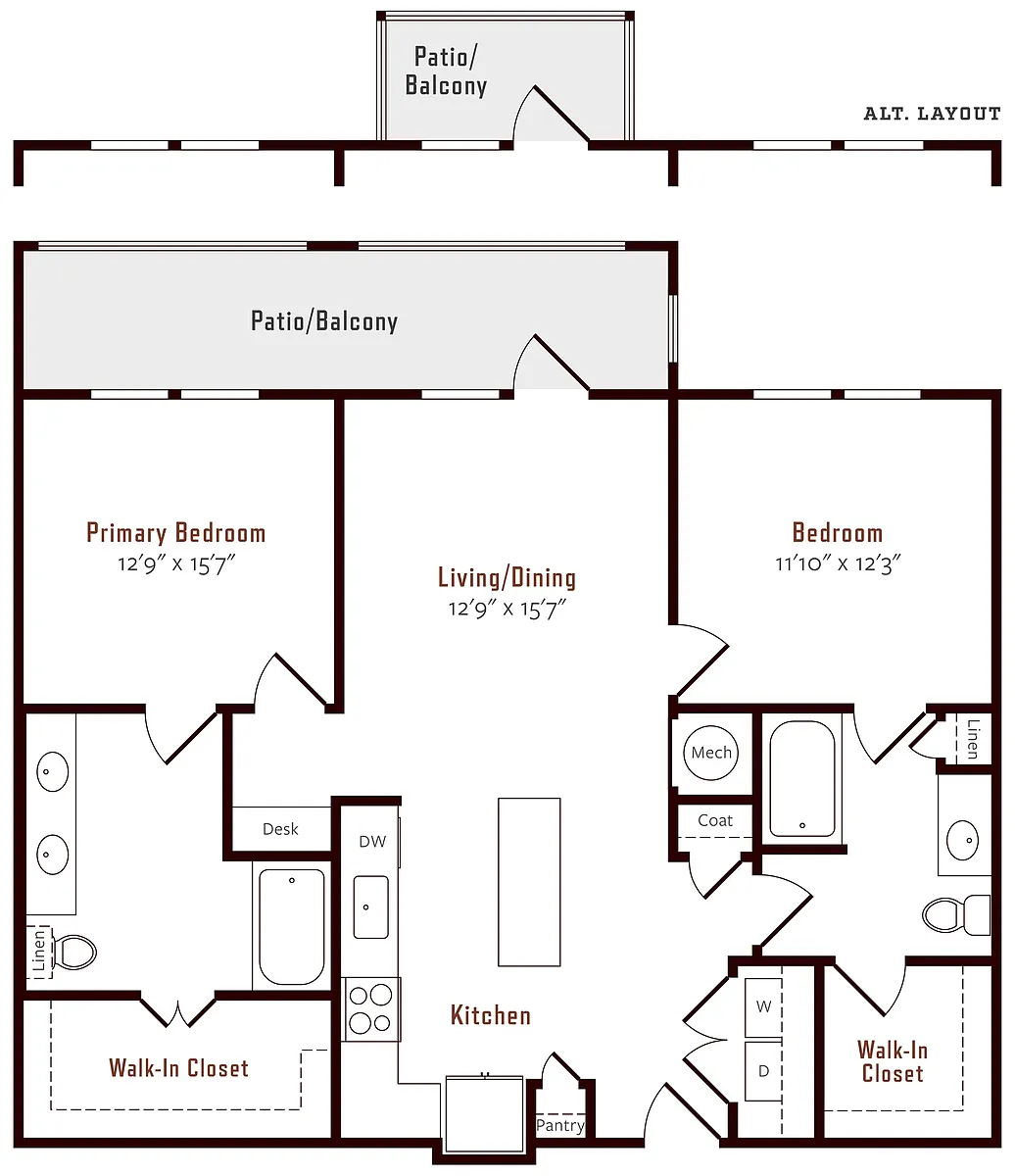 Floor plan B4 Affordable