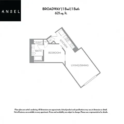 Floor plan Broadway