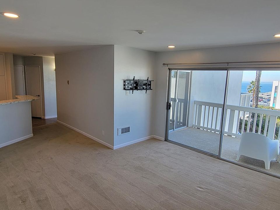 Open and spacious living spaces with view and access to oversized balcony