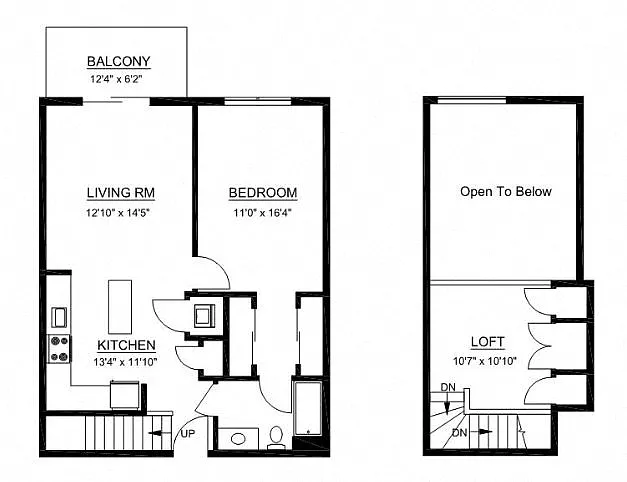Floor plan A1 Loft
