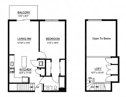 Floor plan A1 Loft
