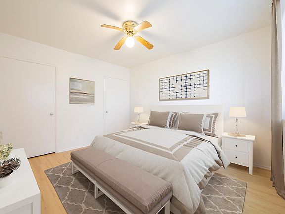 Staged photo - apartment is not furnished