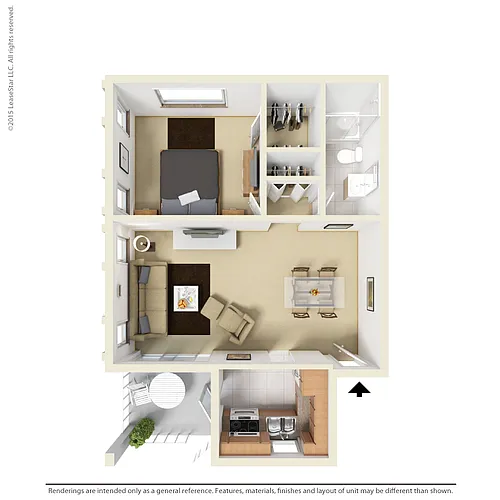 Floor plan The Monarch