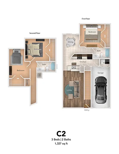 Floor plan C2
