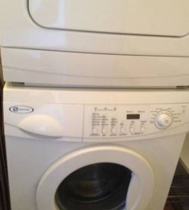 washer/dryer in unit