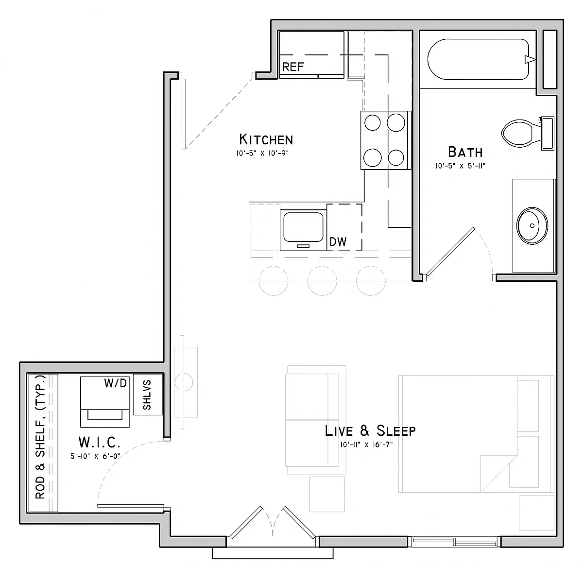 Floor plan Sparrow