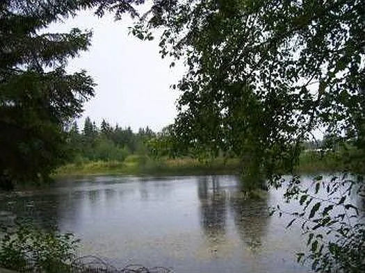Private lake, no __