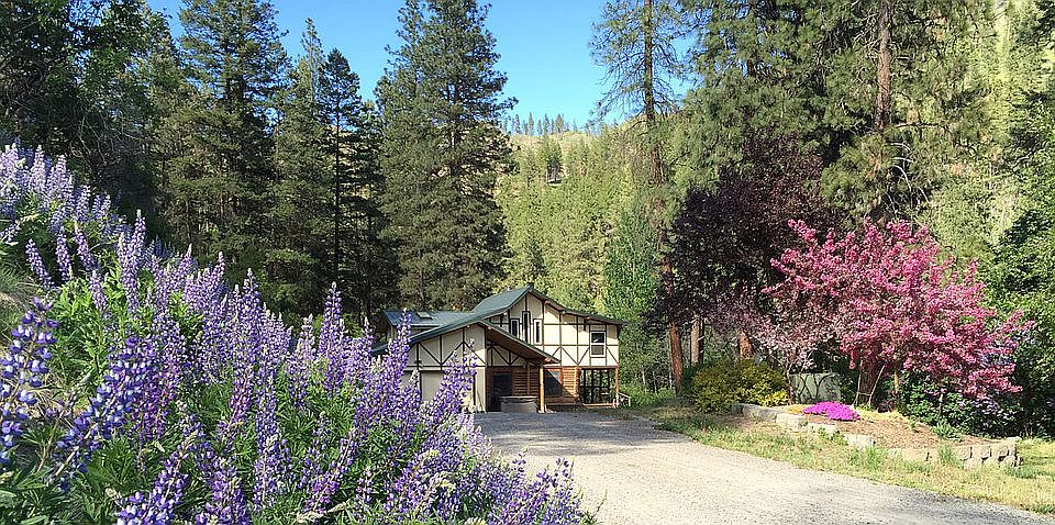 House view looking north