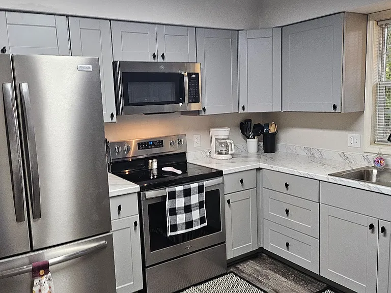 Newly remodeled kitchen