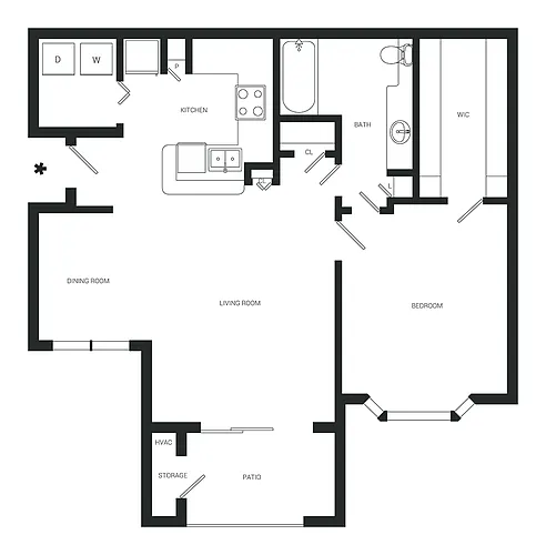 Floor plan Adair