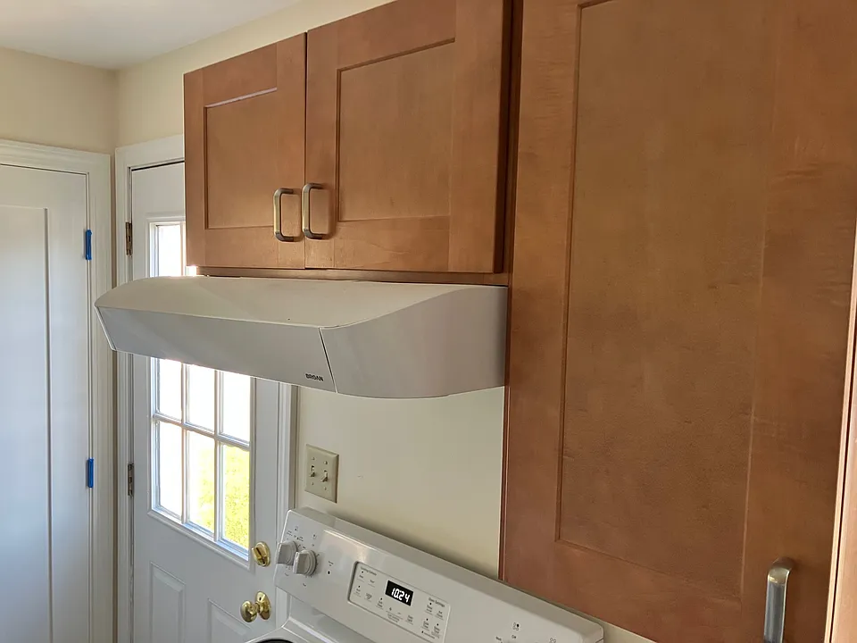 Kitchen, coat closet inside back door