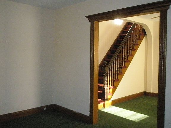 Parlor to dining room