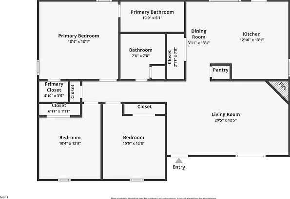 3 bed, 2.0 bath, 1271 sqft, $1,645 — Photo 2