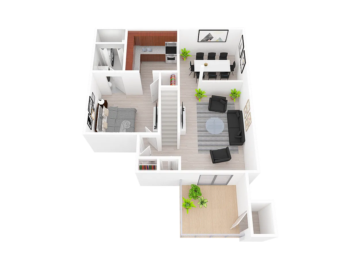 Floor plan 2 Bedroom