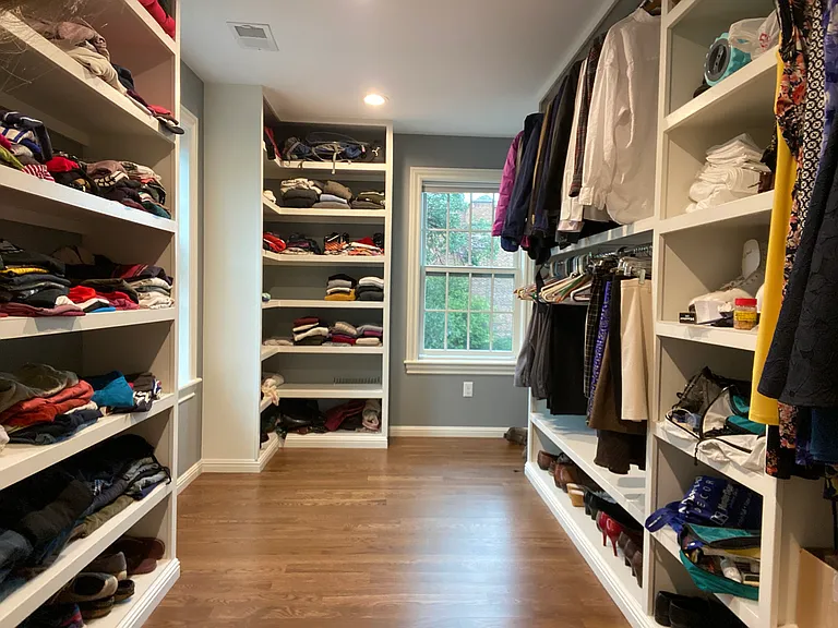 Huge walk-in closet