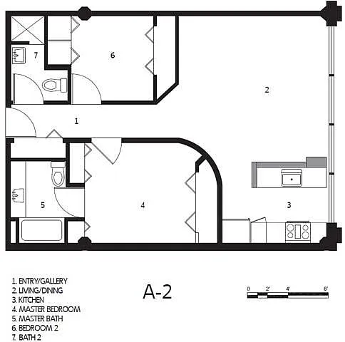 Floor plan A2