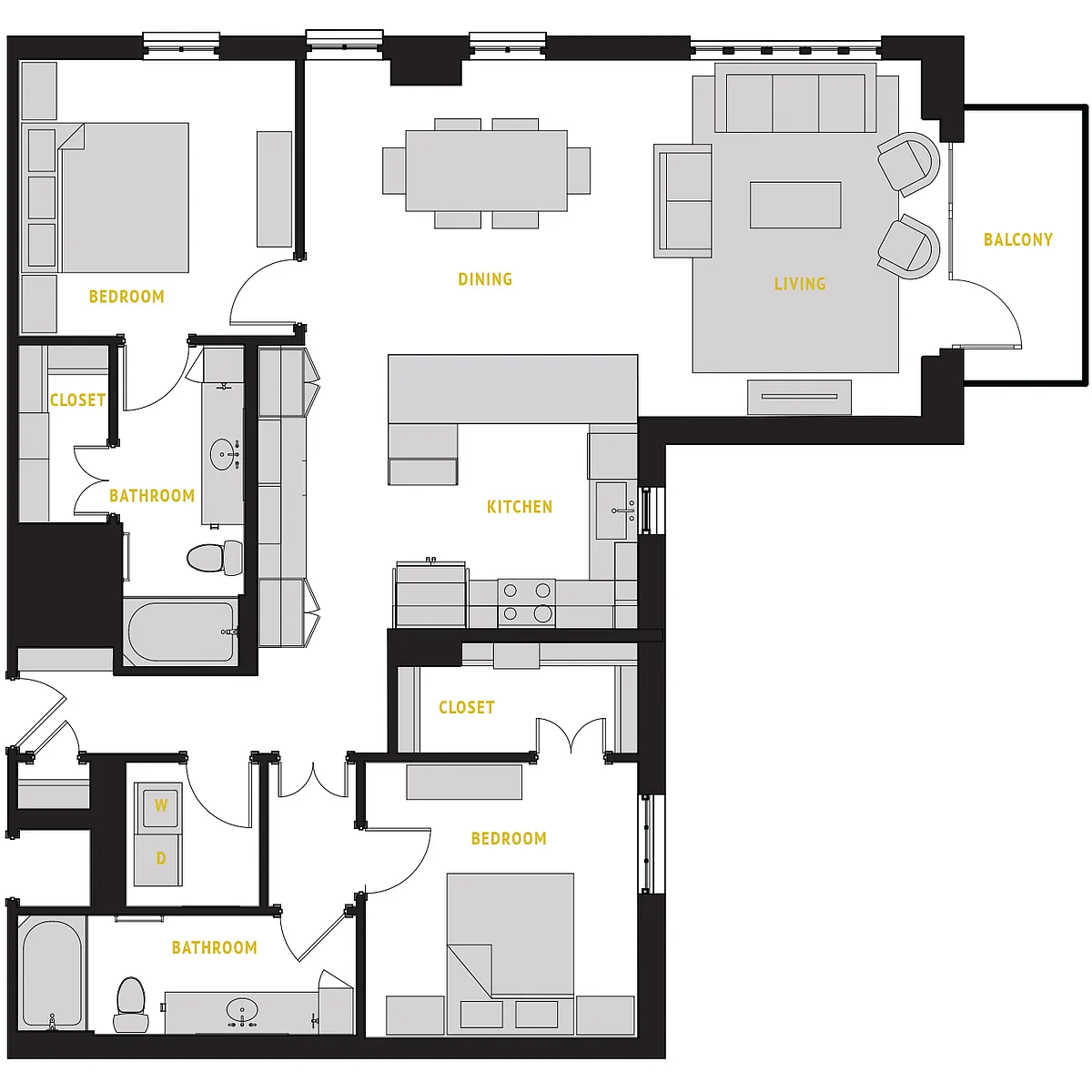 Floor plan B4