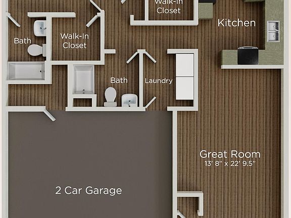 2nd image of 3288 Crooked Tree Ln Unit 5