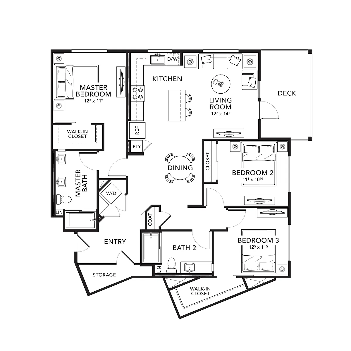 Floor plan Plan C1.1