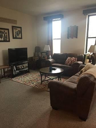 Living Room with 4 large windows