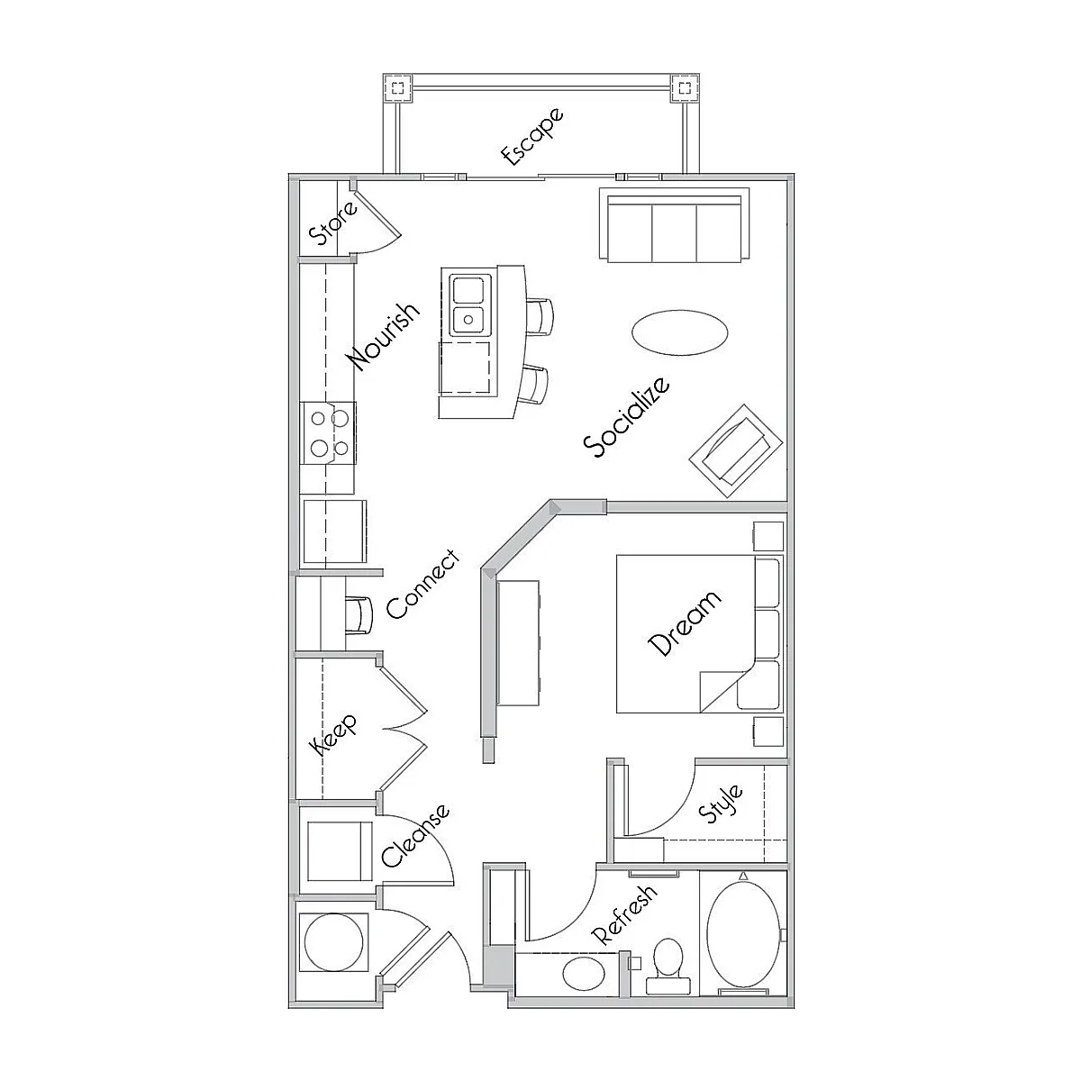 Floor plan 1.1-Da