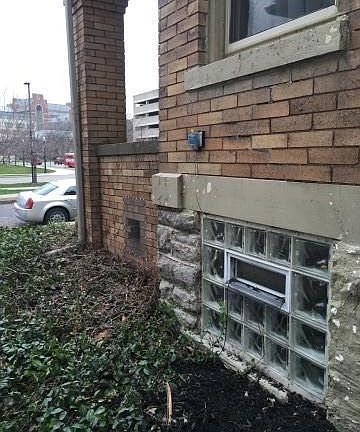 Glass block windows for security