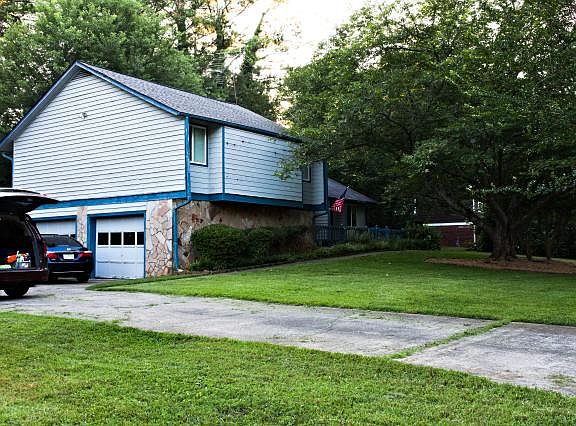 An architectural grade roof was installed on this house with