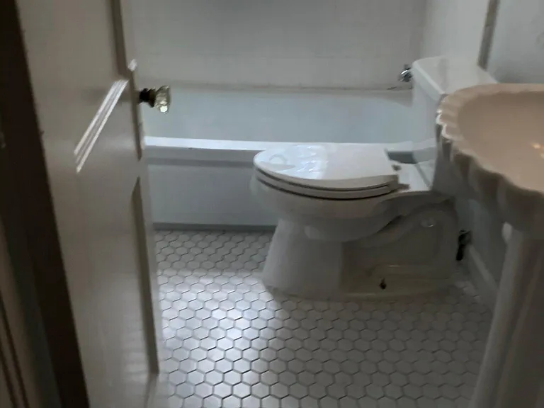 New tile floor