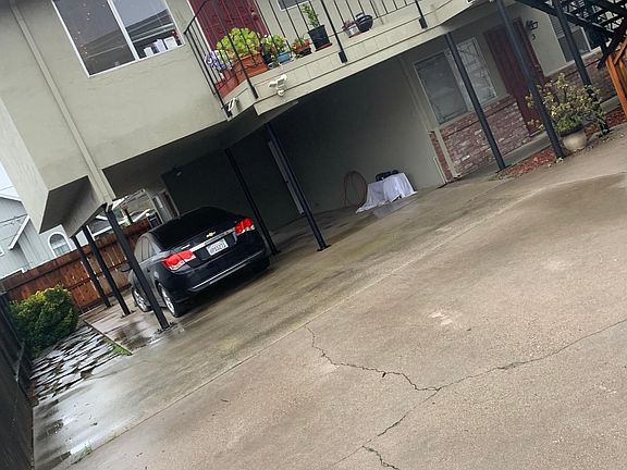 front of apartment