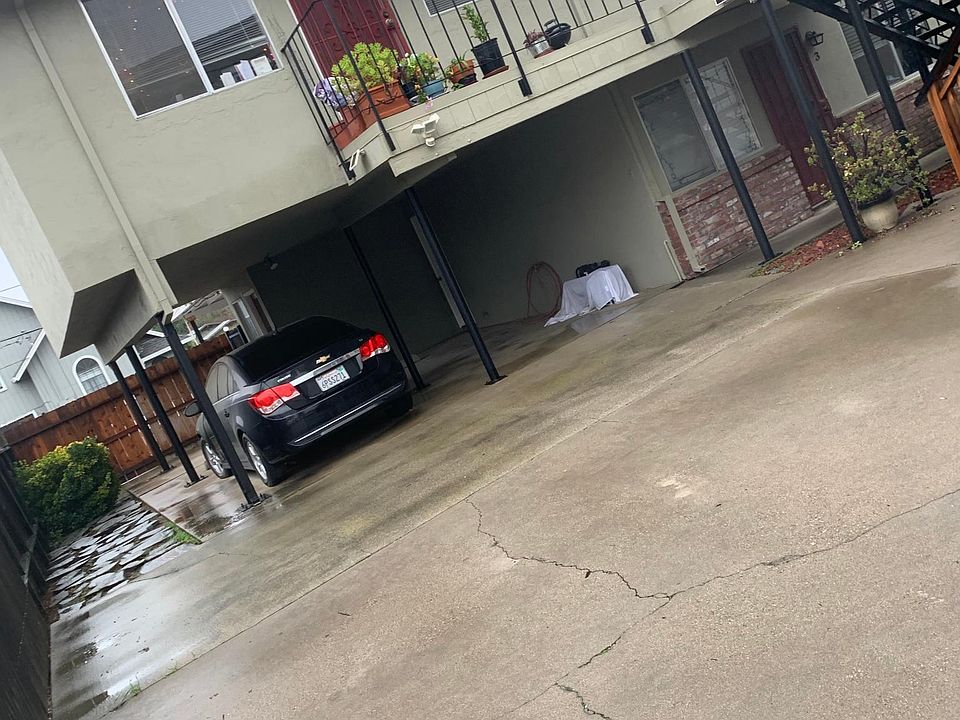 front of apartment