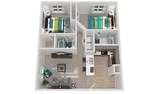 Floor plan Mandevilla Renovated
