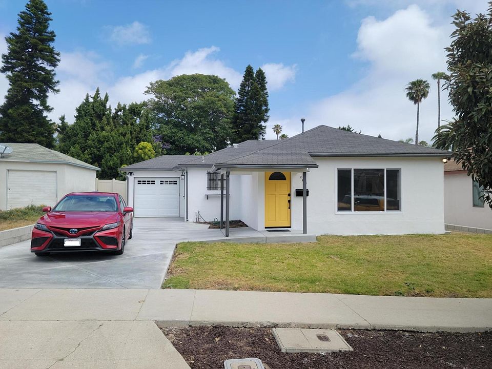 Front seen from the street