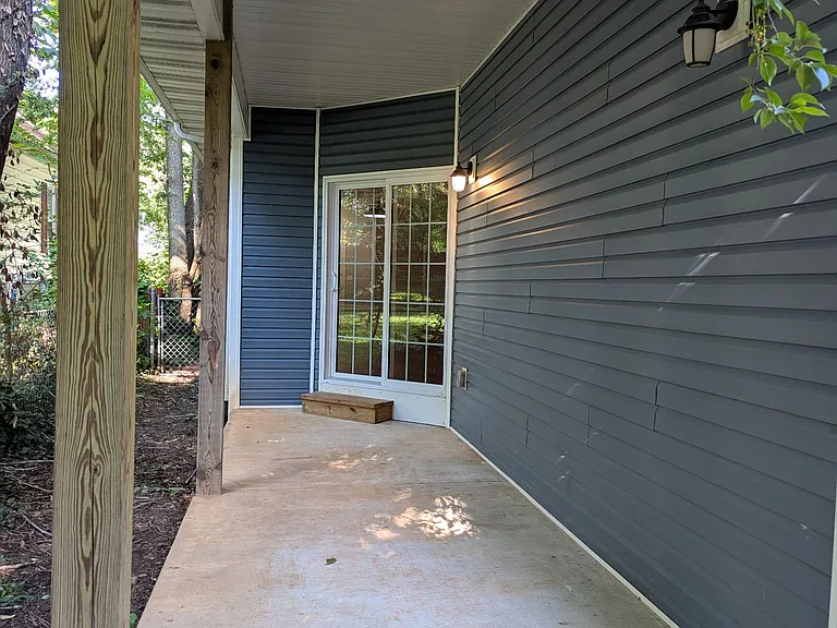 Back patio