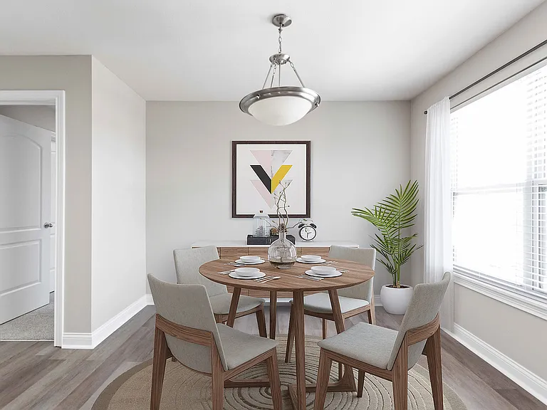 Open Floor Plan Dining Area