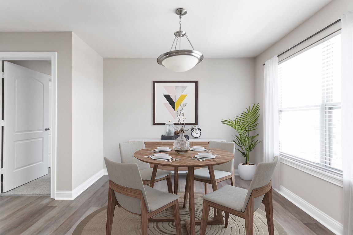 Open Floor Plan Dining Area