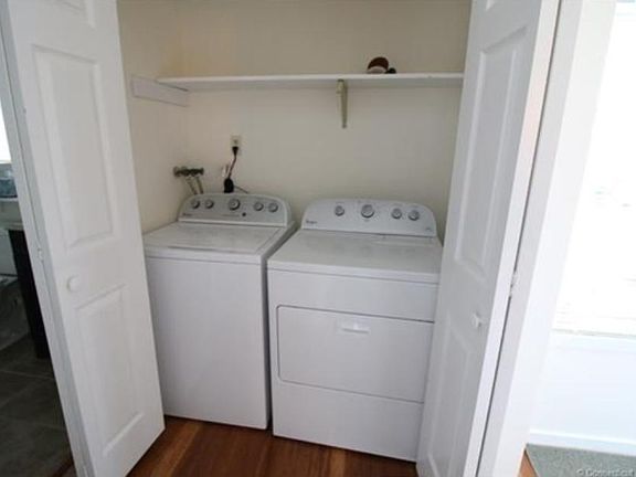 First floor laundry
