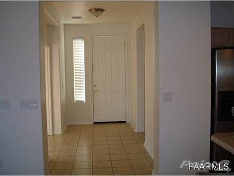 Tiled entry way