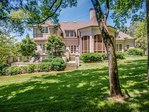 Beautiful treed backyard