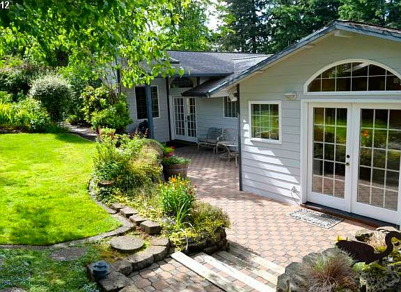 Back Door and Patio