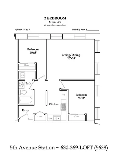 Floor plan A5-R