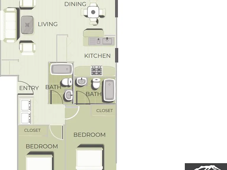 2x2 Standard l 1,014 sq ft l Plateau 176 2x2 Standard l 1,014 sq ft l Plateau 176