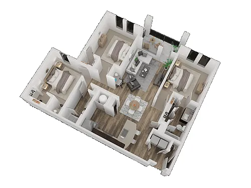 Floor plan 3X2