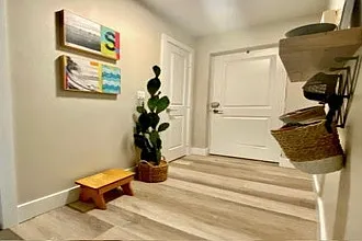 Entry with closet