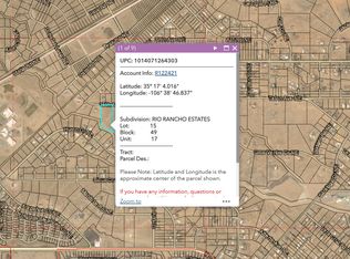16th Avenue Chamiza Ests, Rio Rancho, NM 87144