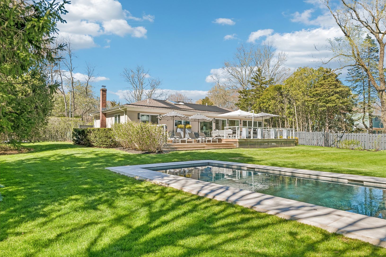 heated gunite pool