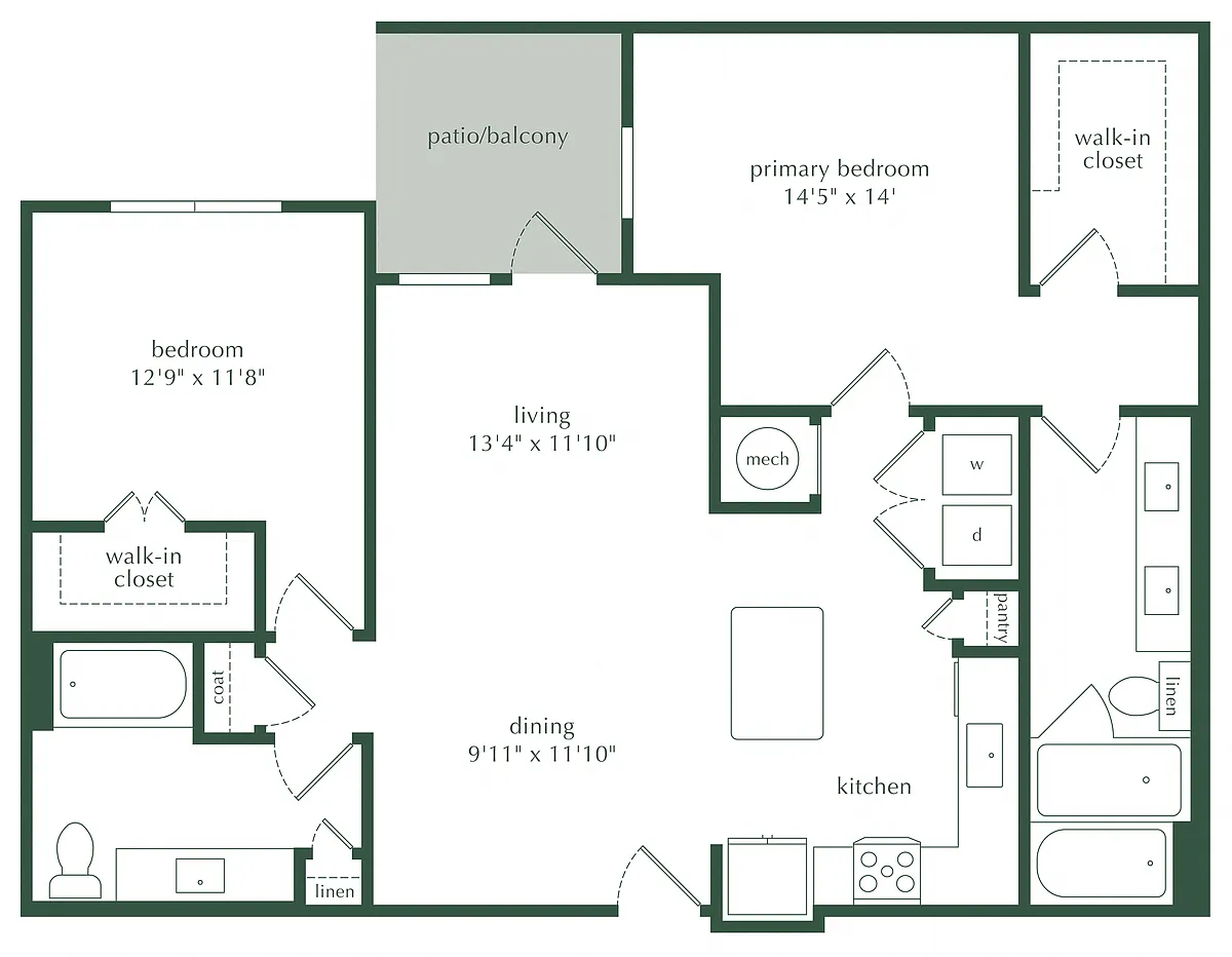 Floor plan B2