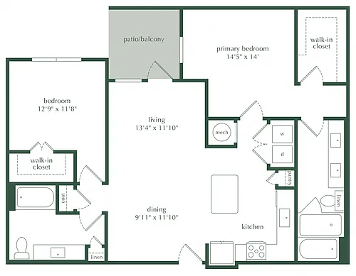 Floor plan B2