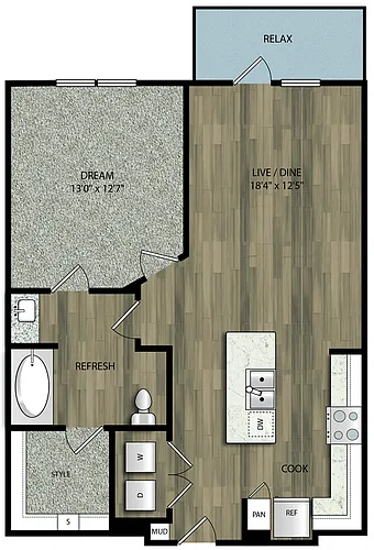 Floor plan A3a