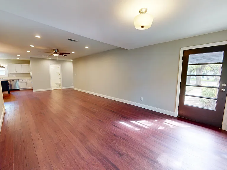 Living Room & Front Door