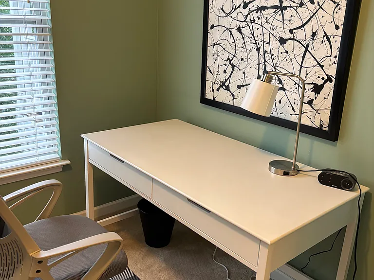 3rd bedroom - set up as office